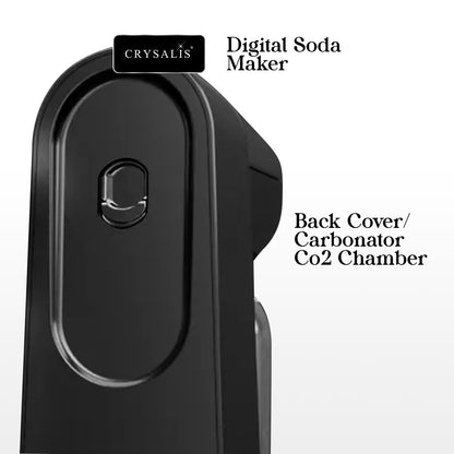 CRYSALIS Soda Maker Streaming Machine Set Carbonating Bottle - 1L | 33.8oz.
