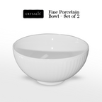 CRYSALIS Dinnerware sets Dinner Bowl | Mug | Salad Plate | Dinner Bowl | Creamer Cup & Sugar Basin | Oval Plate | Teapot | Dinner Plate - Microwavable Oven Safe