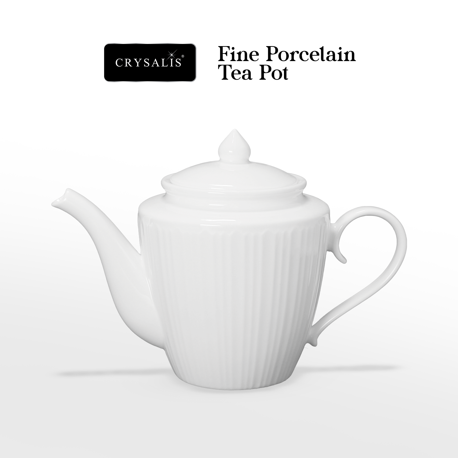CRYSALIS Dinnerware sets Dinner Bowl | Mug | Salad Plate | Dinner Bowl | Creamer Cup & Sugar Basin | Oval Plate | Teapot | Dinner Plate - Microwavable Oven Safe