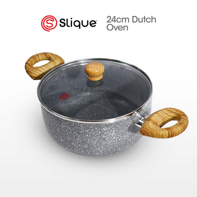 SLIQUE Premium Ceramic Dutch Oven 20cm/24cm