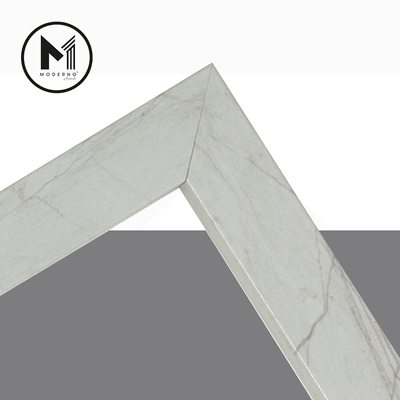 MODERNO Premium Picture Frame White Marble Finish Modern Italian Design Amazing Gift Idea For Any Occasion!