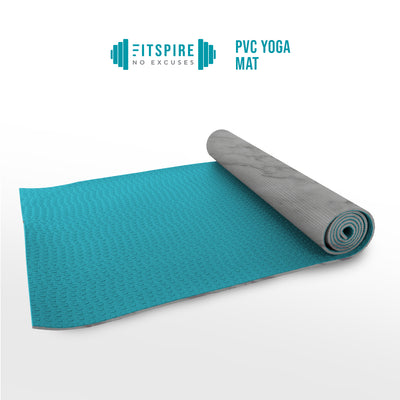 FITSPIRE Premium PVC Reversible Yoga Mat