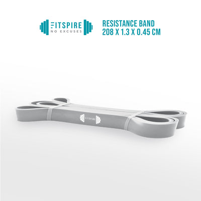 FITSPIRE Premium Latex Resistance Band 208x45x1.3cm
