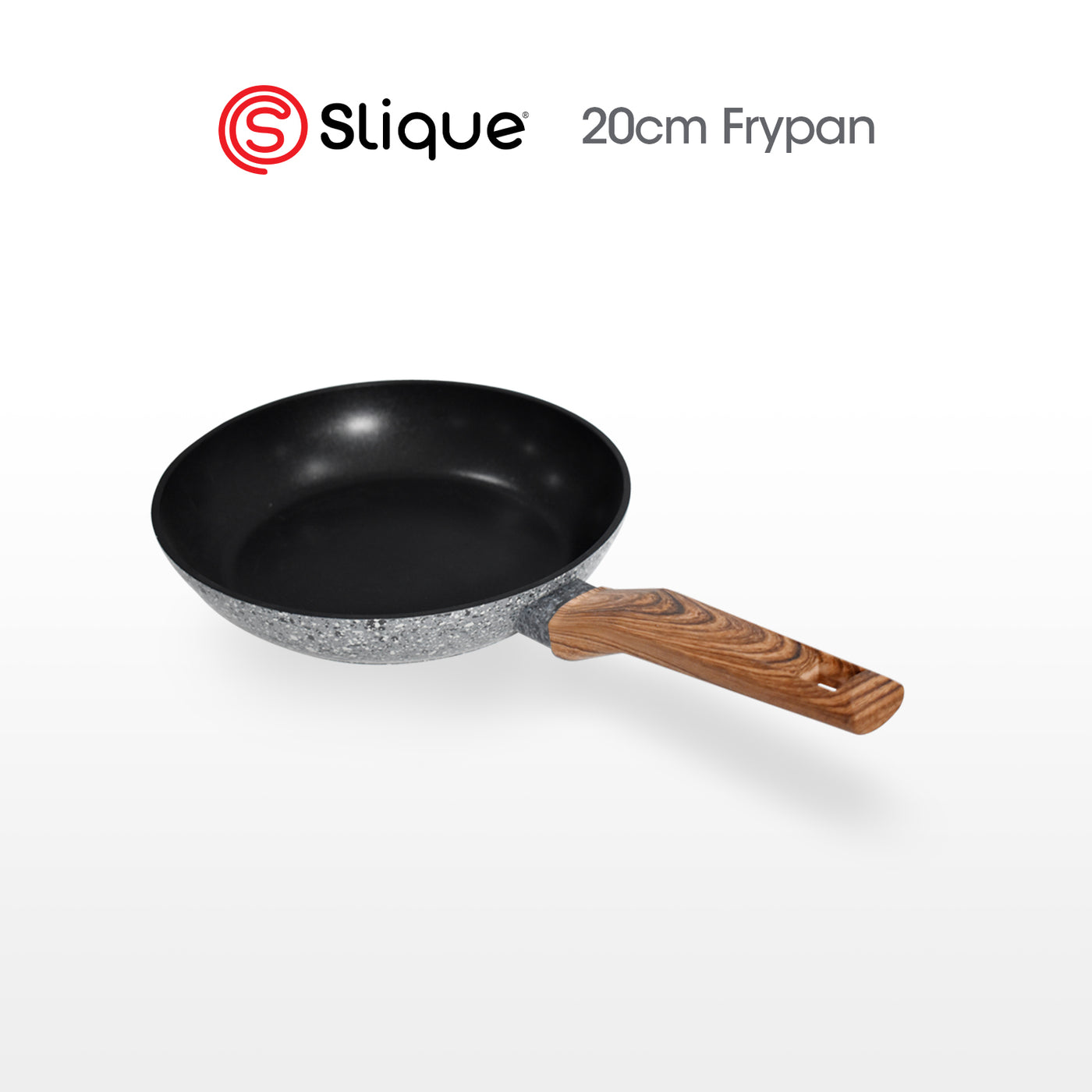 SLIQUE Premium Granite Fry Pan 20/22/24/26/28cm