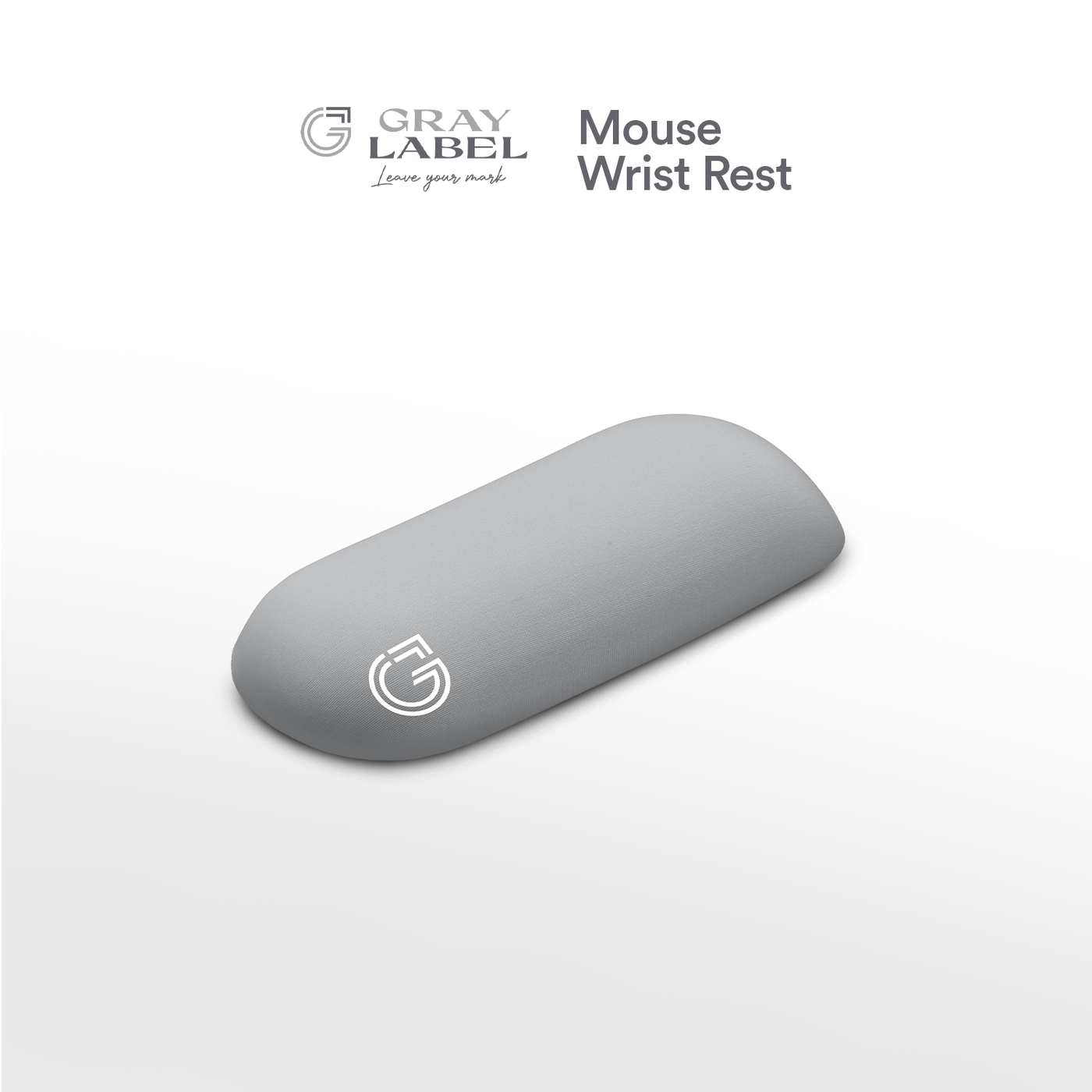 GRAY LABEL Premium Mouse Wrist Rest Memory Foam