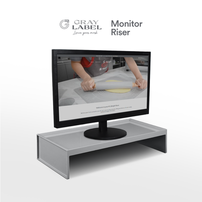 GRAY LABEL Premium Monitor Riser