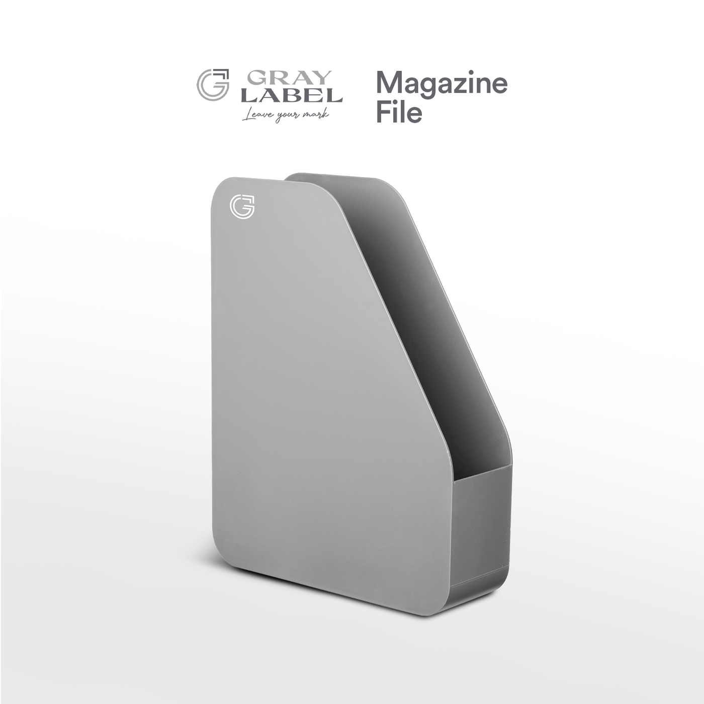 GRAY LABEL Premium Magazine File Organizer