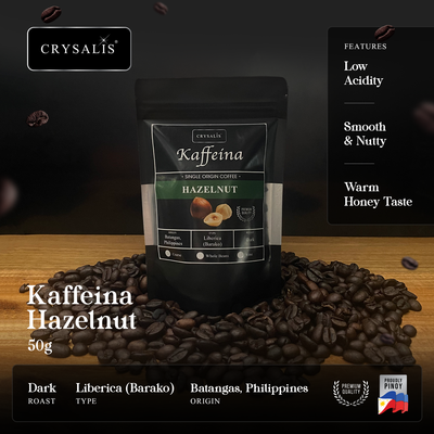 Free CRYSALIS PREMIUM KAFFEINA Coffee Beans 50g