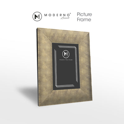 MODERNO Single Picture Frame - Waved Photo Frame