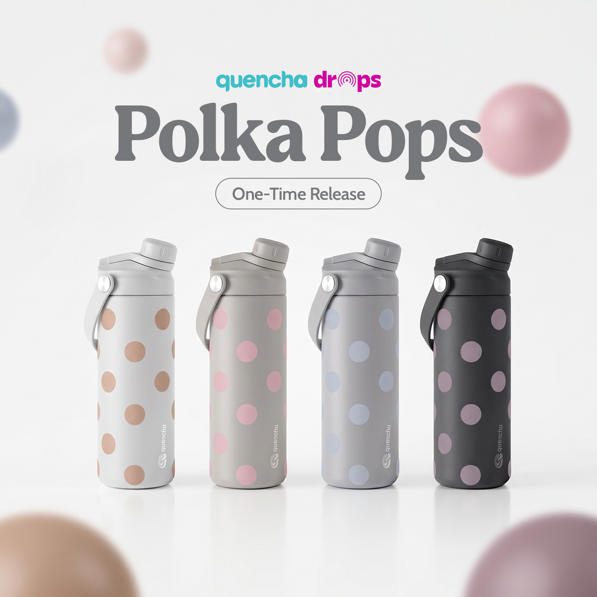 QUENCHA Polka Pops Tumbler | One-Time Release