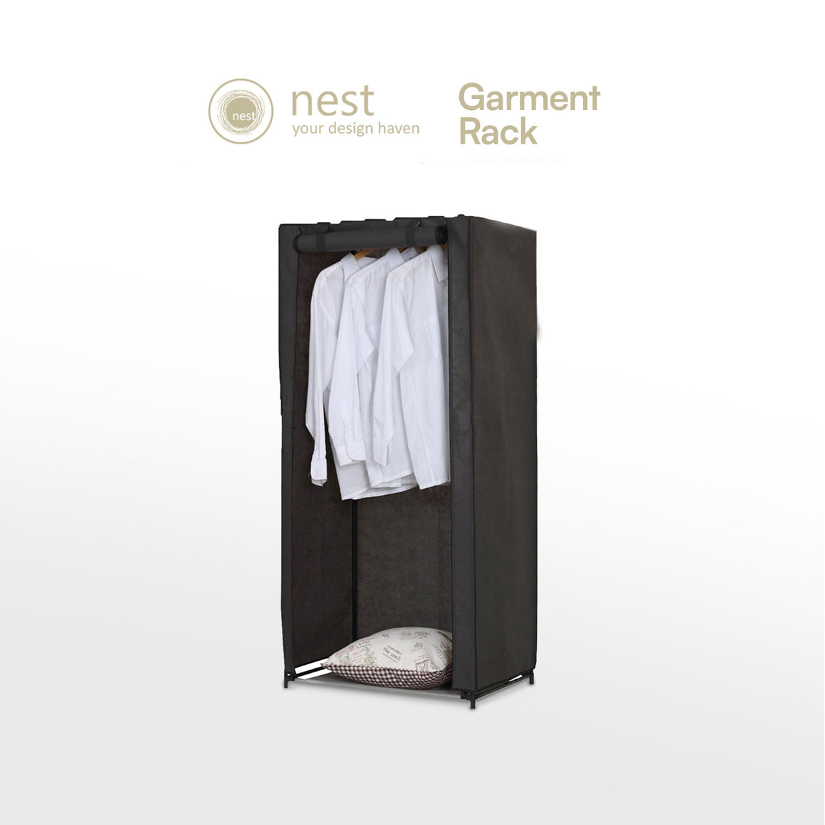 NEST DESIGN LAB Portable Wardrobe Clothes Storage – Sunbeams Lifestyle