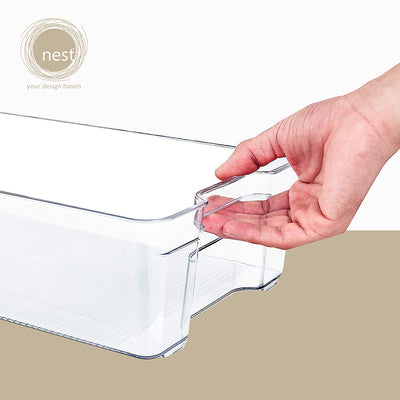 NEST DESIGN LAB Premium Fridge bin Refrigerator Organizer
