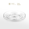 NEST DESIGN LAB Lazy Susan Storage Organizer