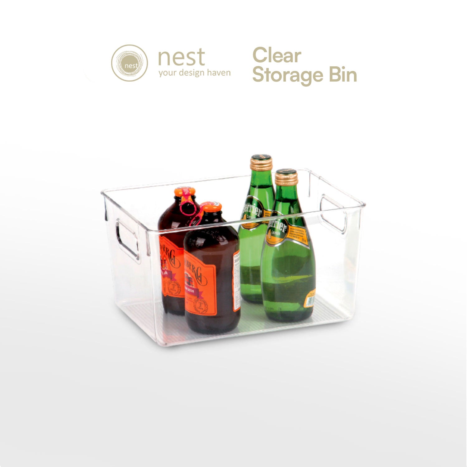 NEST DESIGN LAB Storage Bin Organizer Food | Pantry | Fridge