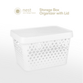 NEST DESIGN LAB Premium Storage Box Organizer with Lid 4.2L/10.5L/16.5L