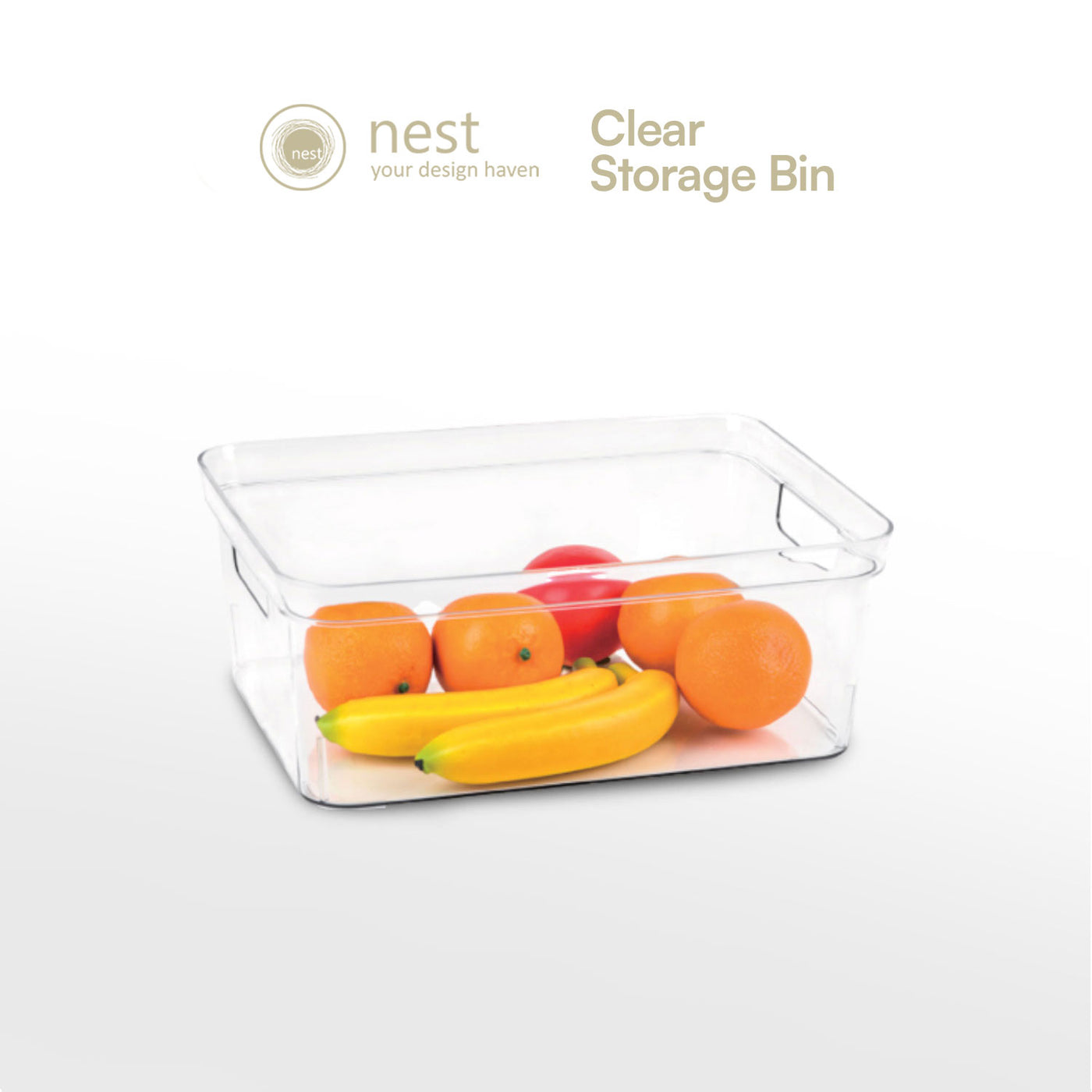NEST DESIGN LAB Storage Bin Organizer Food | Pantry | Fridge