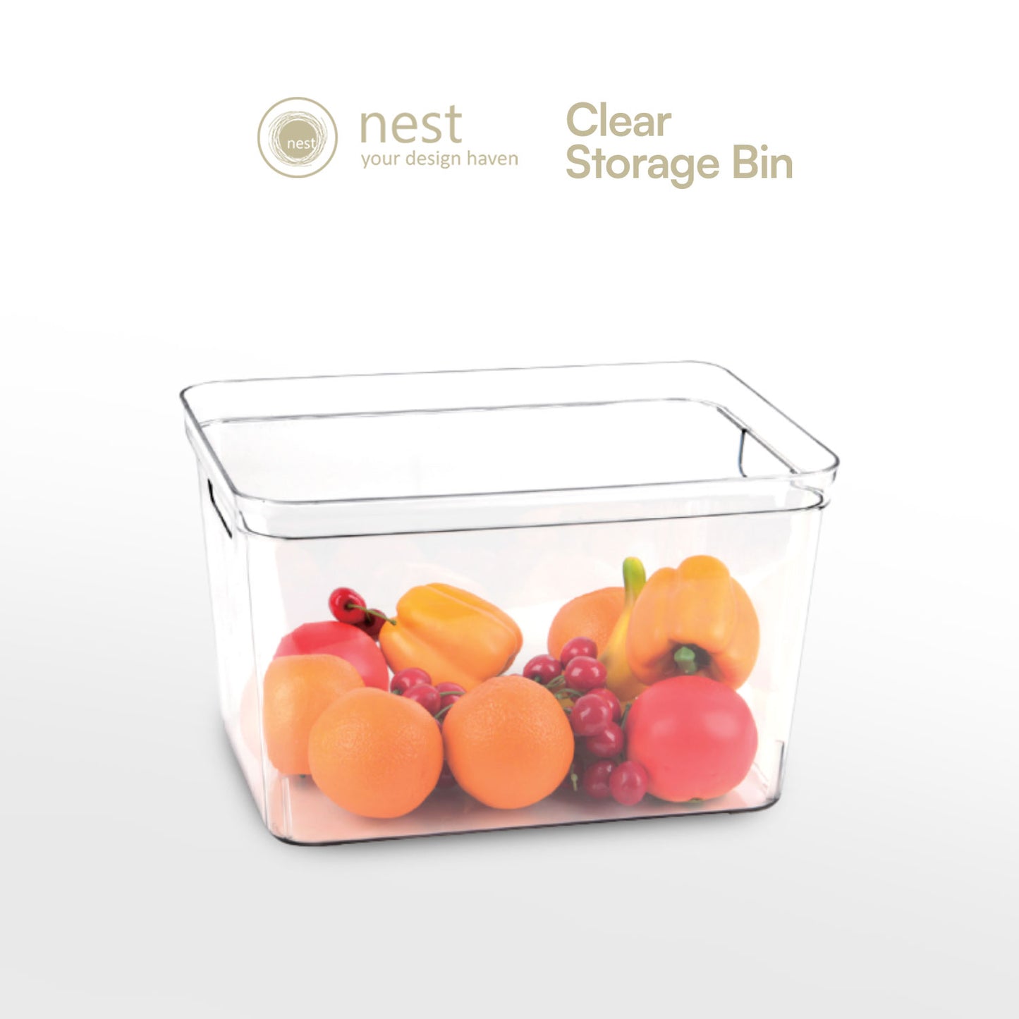 NEST DESIGN LAB Storage Bin Organizer Food | Pantry | Fridge