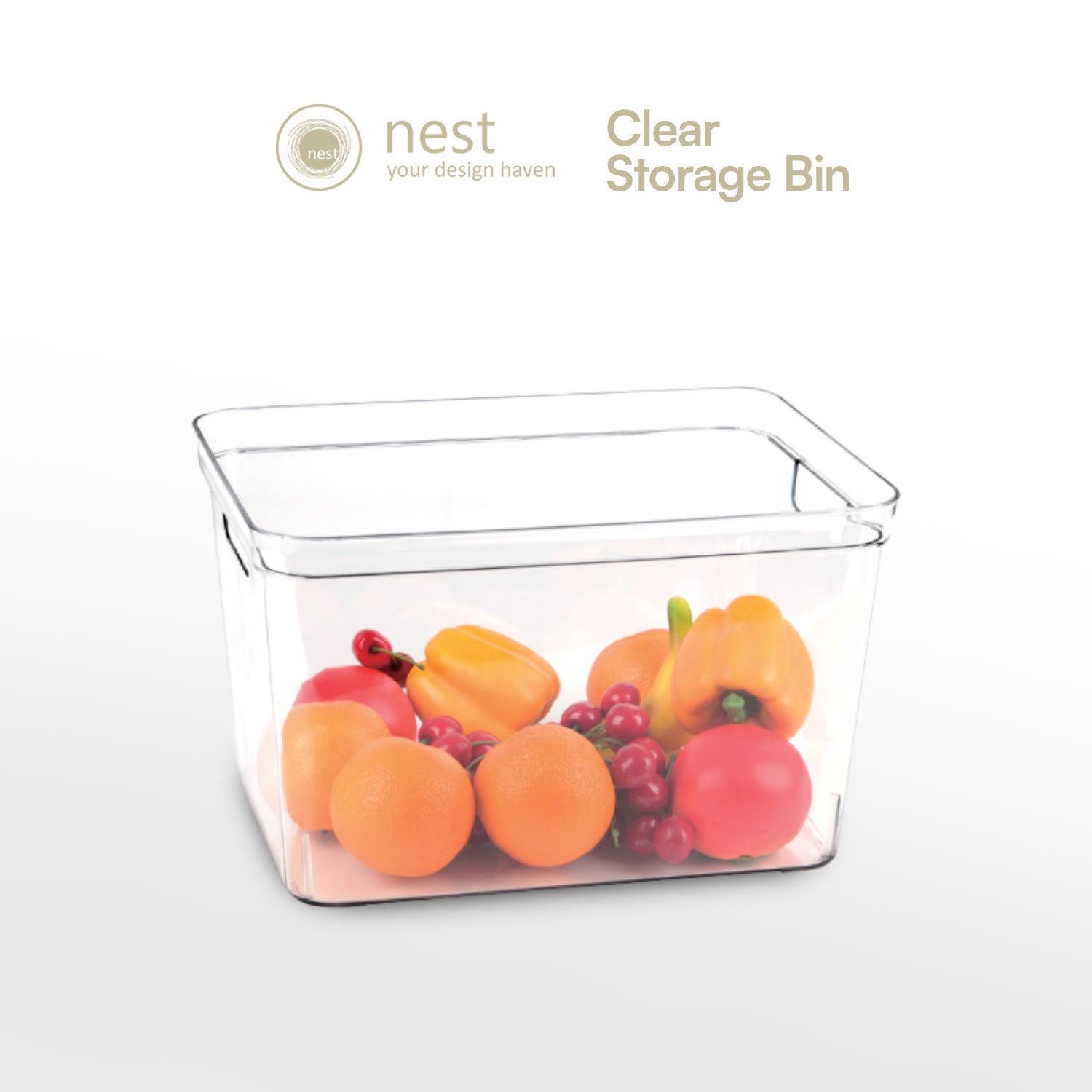 NEST DESIGN LAB Storage Bin Organizer Food | Pantry | Fridge