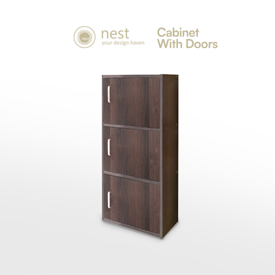 NEST DESIGN LAB Premium 3 Layer Cabinet w/ Door