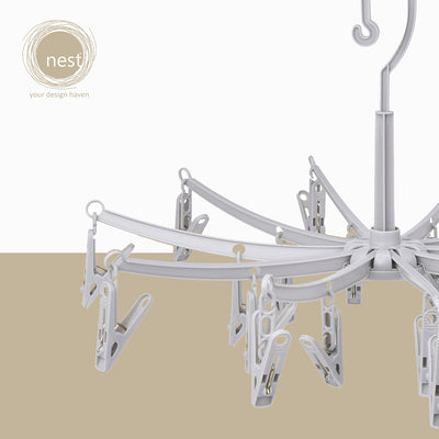 Nest Design Lab Premium Heavy duty Durable Clothes Line Retractable 13m