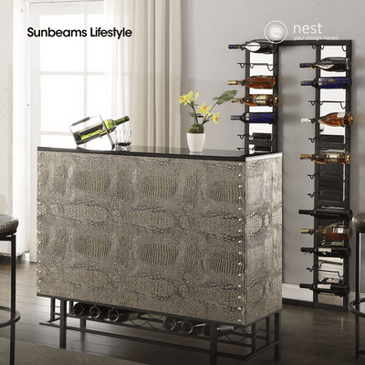 NEST DESIGN LAB Bar Counter 69x16x165cm Set of 2 Made in Taiwan Condo Living Modern Italian Design Amazing Gift Idea For Any Occasion!