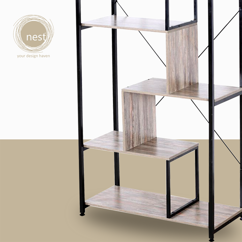 NEST DESIGN LAB Lab Multi- Layer Display Shelve 74x34x130cm Condo Living Modern Italian Design Amazing Gift Idea For Any Occasion