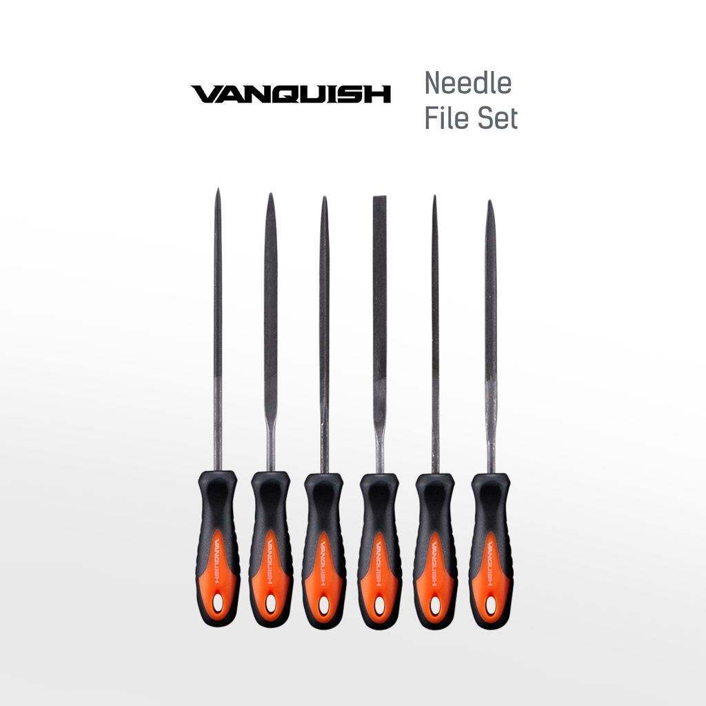 VANQUISH Premium Needle File Set, 6-Piece