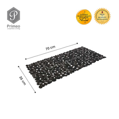 PRIMEO Premium PVC Bath Mat w/ Suction Multi-Purpose Mat 70x35cm Modern Italian Design Amazing Gift Idea For Any Occasion!