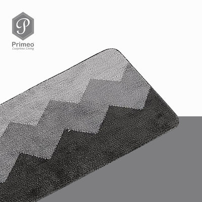 PRIMEO Premium Anti-Slip Microfiber Bath Mat High Absorbent Modern Italian Design Amazing Gift Idea For Any Occasion!