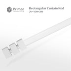 PRIMEO Metal Window Curtain Rod