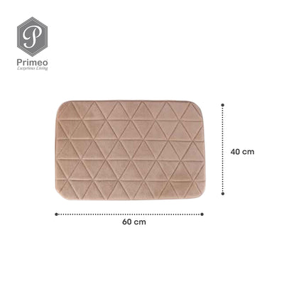 PRIMEO Premium Anti-Slip Memory Foam Mat High Absorbent Modern Italian Design Amazing Gift Idea For Any Occasion!