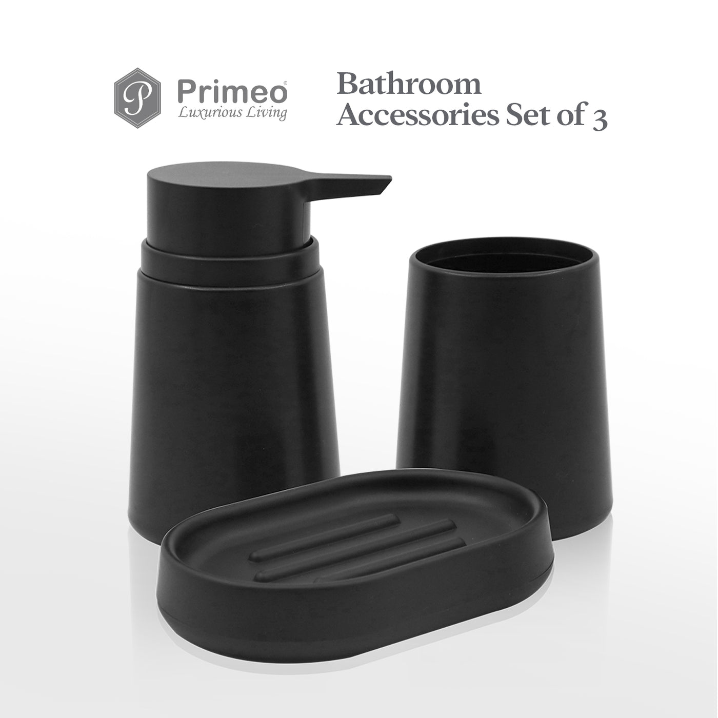 PRIMEO 3-pieces Bathroom Set