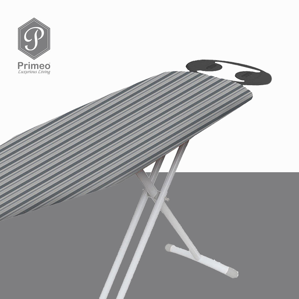 PRIMEO Premium Metal Ironing Board 110cm X 33cm X 86cm Modern Italian Design Amazing Gift Idea For Any Occasion!