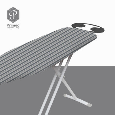 PRIMEO Premium Metal Ironing Board 110cm X 33cm X 86cm Modern Italian Design Amazing Gift Idea For Any Occasion!