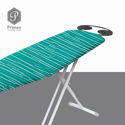 PRIMEO Premium Metal Ironing Board 110cm X 33cm X 86cm Modern Italian Design Amazing Gift Idea For Any Occasion!