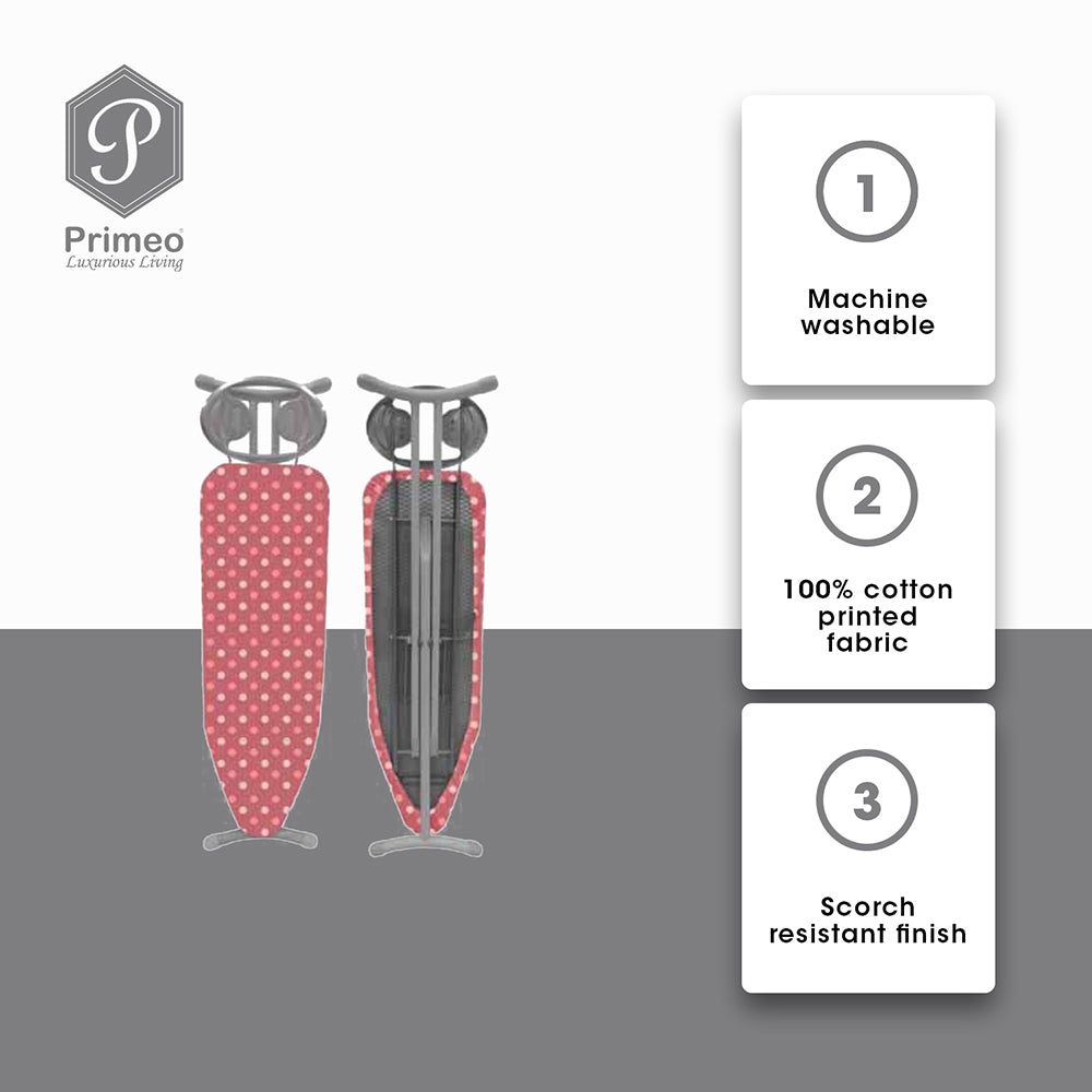PRIMEO Premium Ironing Board Cover w/ Foam Modern Italian Design Amazing Gift Idea For Any Occasion!