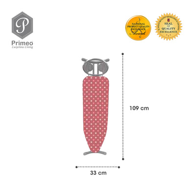 PRIMEO Premium Ironing Board Cover w/ Foam Modern Italian Design Amazing Gift Idea For Any Occasion!