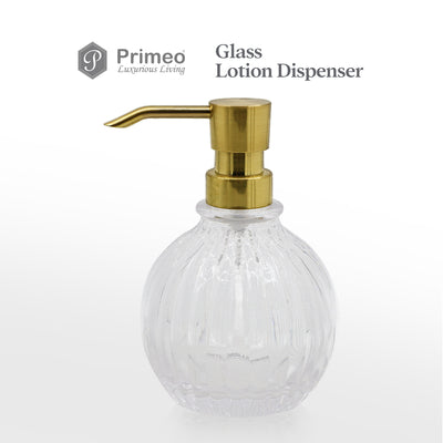 PRIMEO Glass Lotion Dispenser 10x15cm