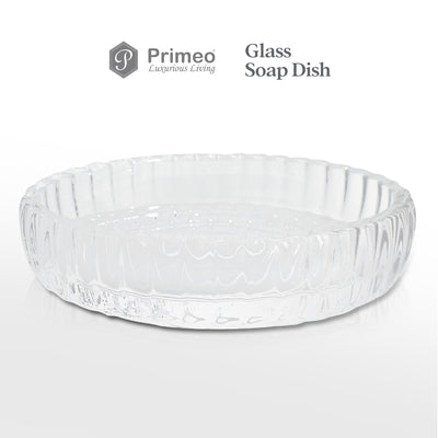 PRIMEO Glass Soap Dish 13.8x10x3cm