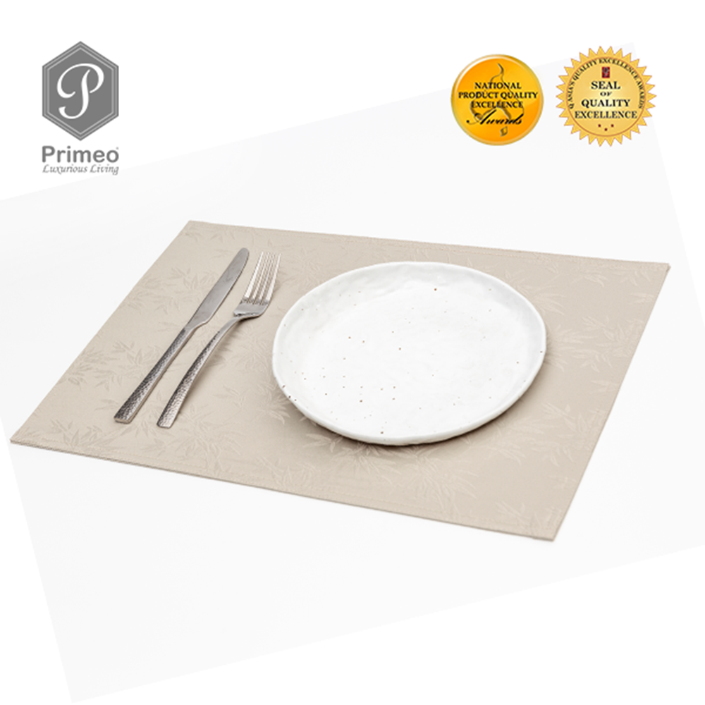 PRIMEO Premium Jacquard Placemat Set of 4