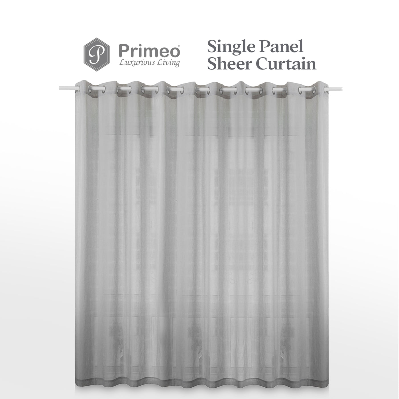 PRIMEO Window Curtain 140x213 cm Polyester