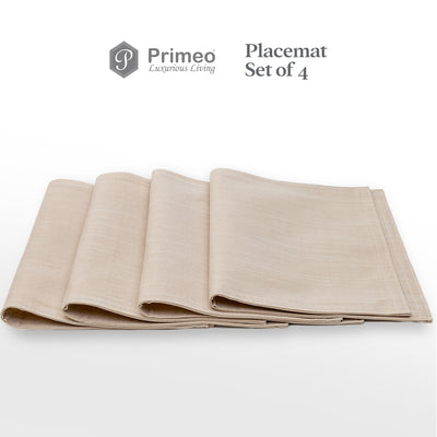 PRIMEO Premium Yarn Dyed Placemat Set of 4