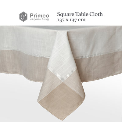 PRIMEO Premium Table Cloth Yarn Dyed Heavy Duty Fabric 170gsm