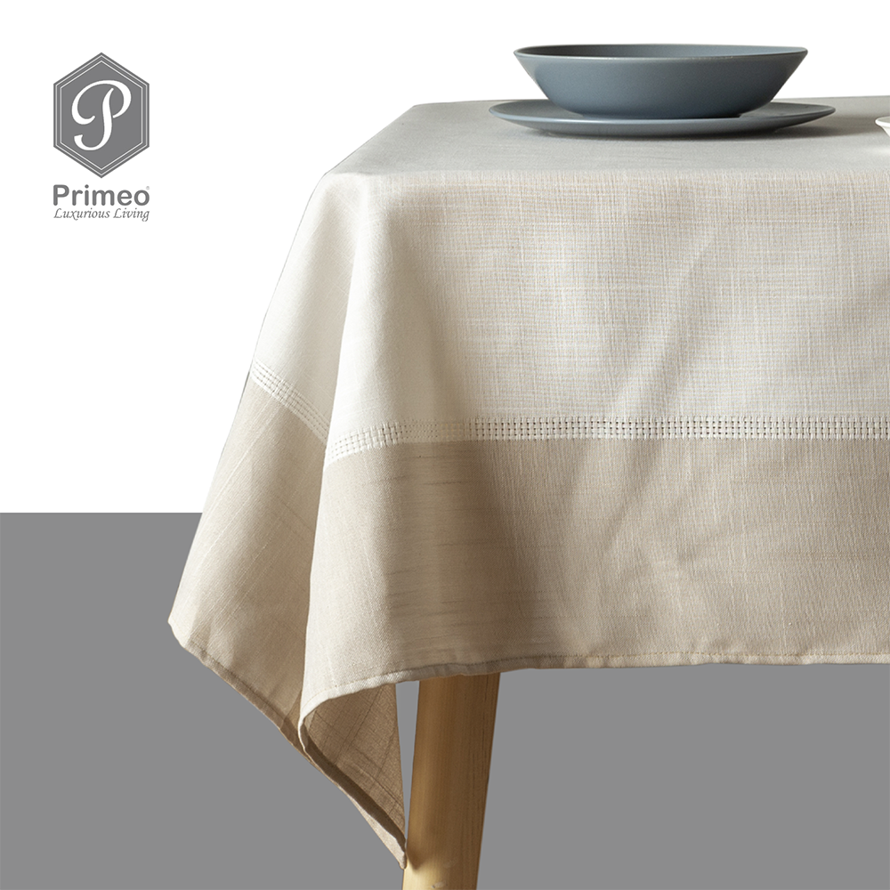 PRIMEO Premium Yarn Dyed Rectangular Table Cloth