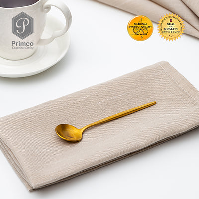 PRIMEO Premium Yarn Dyed Table Napkin Set of 4