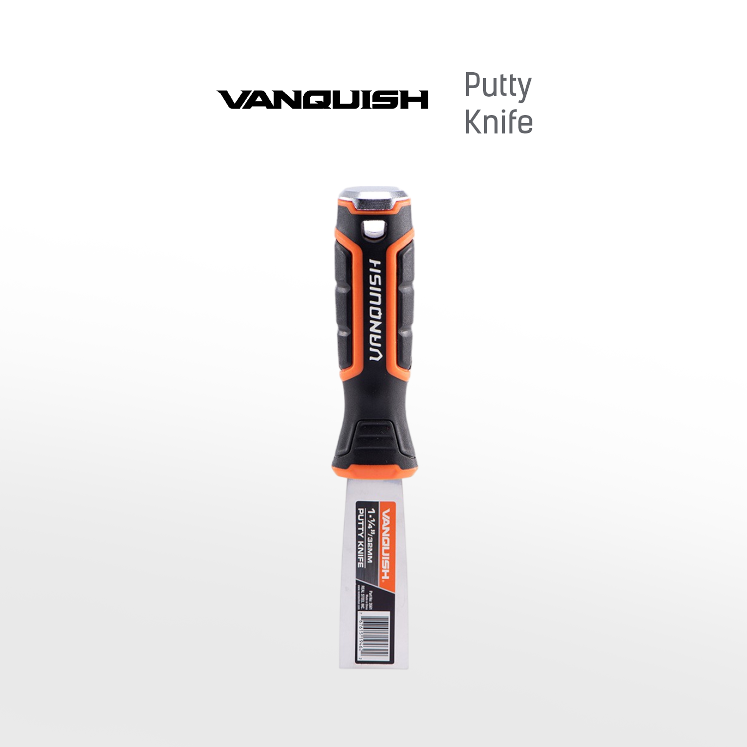 VANQUISH Premium Putty Knife, Flexible Blade 1 1/2inch x 38mm