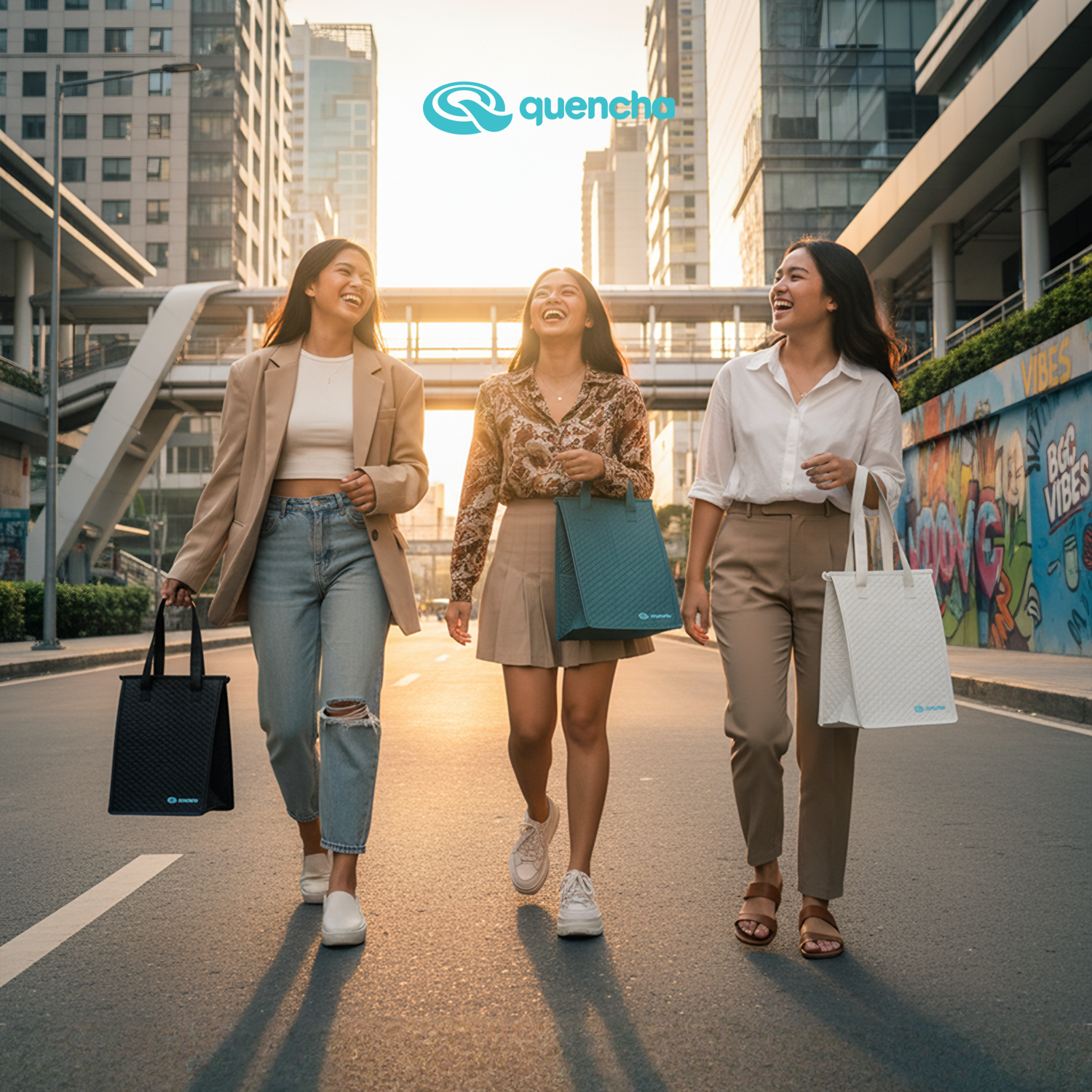 Quencha Thermal Lunch Bag High Capacity Insulated Food Briefcase Multi-Compartment Leakproof