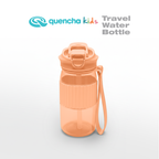 Quencha 500ML Kids Travel Water Bottle Built-in Straw Dual Spout Leak-Proof