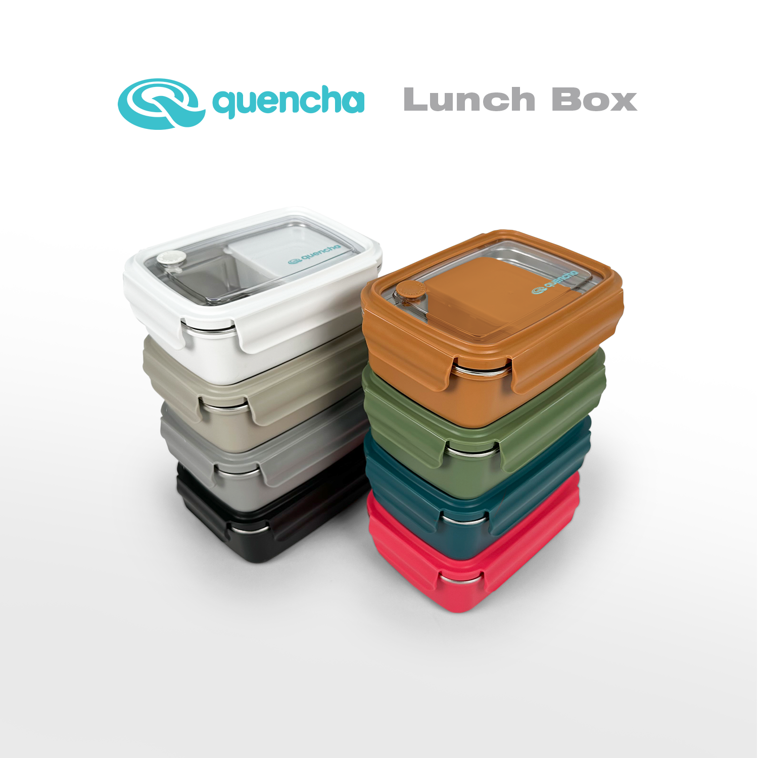 QUENCHA 800ml Stainless Steel Insulated Lunch Box
