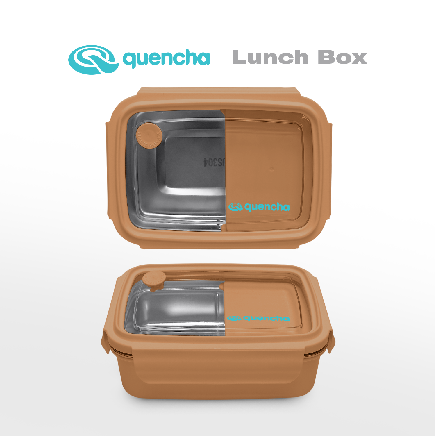QUENCHA 800ml Stainless Steel Insulated Lunch Box